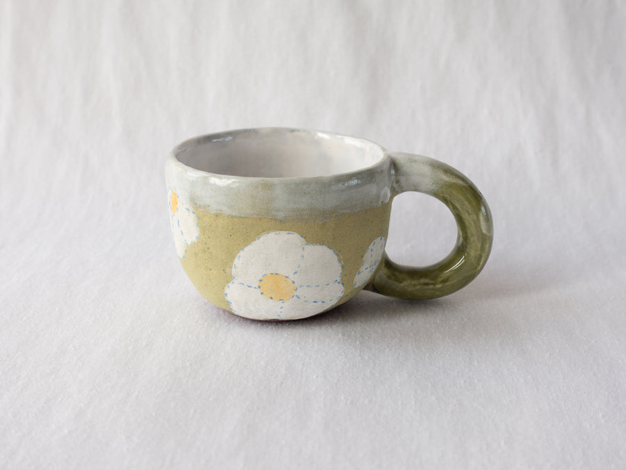 mug - chubby flowers